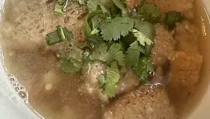 Chlebová česnečka, Oukrop ♥️