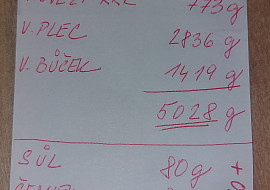 Domácí klobásy (5 kg)