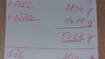 Domácí klobásy (5 kg)