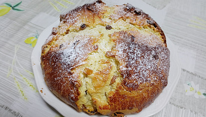 Hrníčkový mazanec naší babči