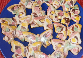 Jarní motýlci z perníkového těsta