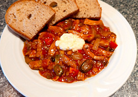 Katův šleh po mém (s křenem a chlebem máme nejradši)