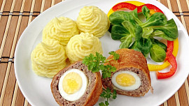 Skotská vejce z hovězího masa