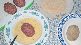 Skotská vejce z hovězího masa