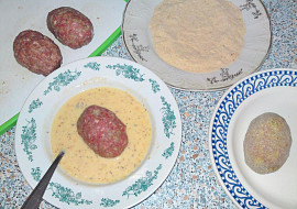 Skotská vejce z hovězího masa