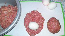 Skotská vejce z hovězího masa