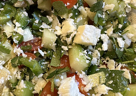 Šopský salát (Pro velký úspěch opakovat ♥️)