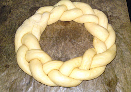 Velikonoční věnec s vůní citronové kůry