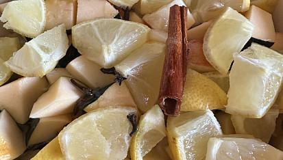 Výborný a lehký dýňový kompot s jablky, Kompot ♥️