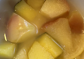 Výborný a lehký dýňový kompot s jablky (Kompot ♥️)