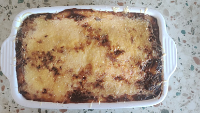 Zapečené penne s brokolicí a sýrovým bešamelem