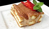 České tiramisu s tvarohem a zakysanou smetanou