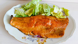 Citronový pstruh lososovitý