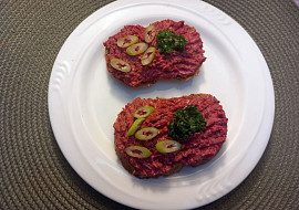 Jednoduchá pomazánka z červené řepy