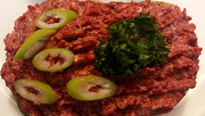 Jednoduchá pomazánka z červené řepy