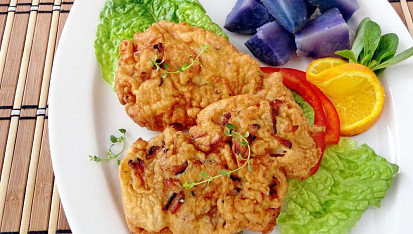 Krkovička smažená v těstíčku