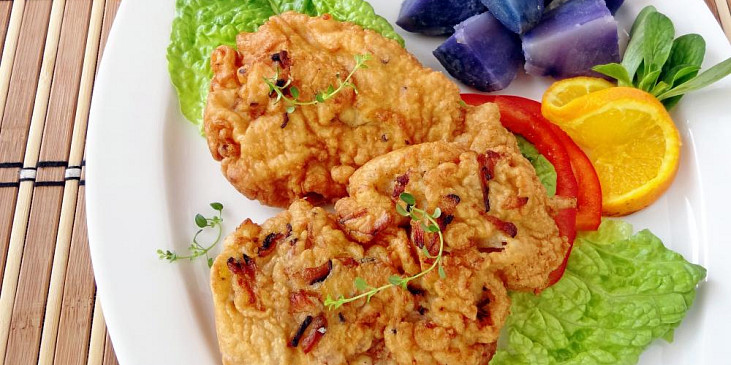 Krkovička smažená v těstíčku