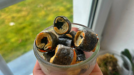 Křupavé sushi rolky z horkovzdušné fritézy