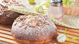 Kynuté velikonoční bochánky (mazance)