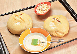 Kynuté velikonoční bochánky (mazance)