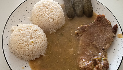 Rychlé vepřové na pórku