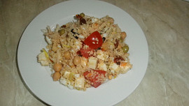 Salát s topinamburem