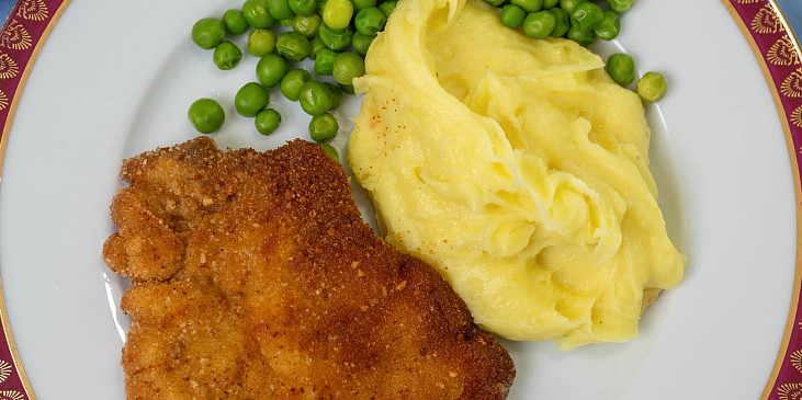 Smažená vepřová žebírka podle ČSN