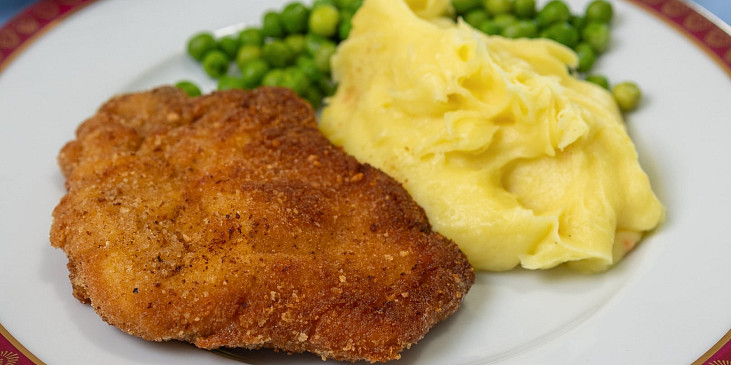 Smažená vepřová žebírka podle ČSN