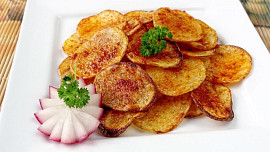 Žebrácké pečené brambory s česnekem