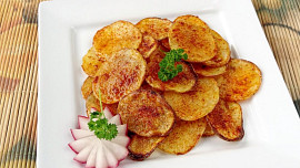 Žebrácké pečené brambory s česnekem