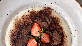 Krupicová kaše z hrubé mouky