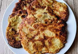 Bramborové placky s česnekem a majoránkou