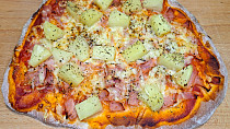 Domácí pizza Havaj