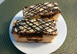 Dvoubarevné řezy s mandarinkovým krémem