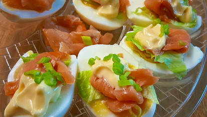 Jednoduchá vejce pro nečekanou návštěvu