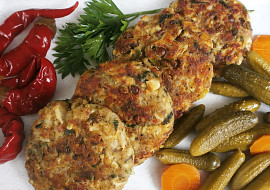 Květákové karbanátky s čočkou