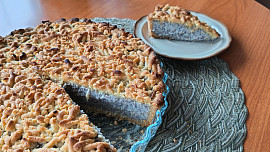 Německý dort s mákem a tvarohem