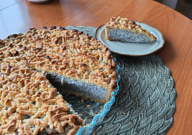 Německý dort s mákem a tvarohem