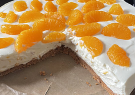 Nepečený cheesecake s ovocem