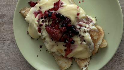 Palačinky s pudinkem