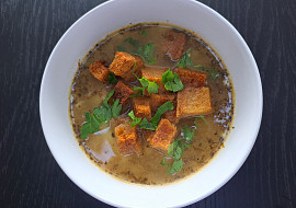 Poctivá česnečka se sýrem