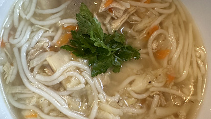 Slepičí polévka s chilli, Slepičí ♥️