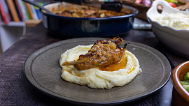 Šťavnatý cibulový králík podle Jaroslava Sapíka