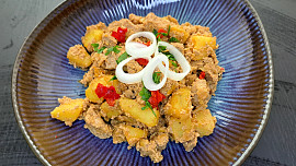 Tradiční gruzínské jídlo odžachuri