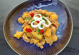 Tradiční gruzínské jídlo odžachuri