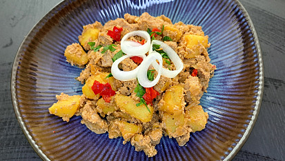 Tradiční gruzínské jídlo odžachuri