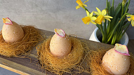 Velikonoční mousse vajíčka