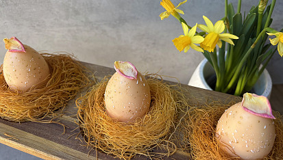 Velikonoční mousse vajíčka