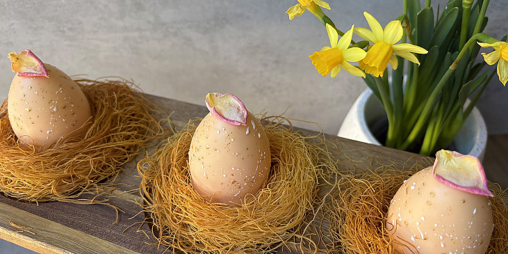 Velikonoční mousse vajíčka