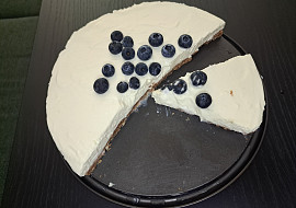 Borůvkový dortík se skyrem